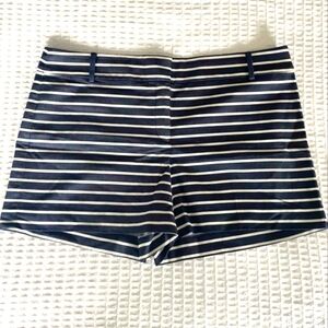 Women's Loft Riviera Short Blue & White Shorts, Size 6